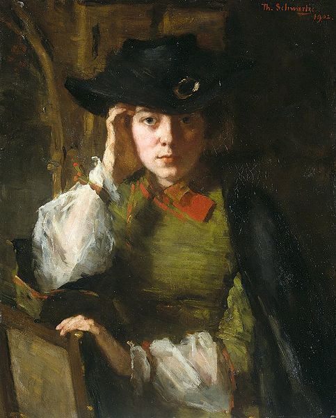 Portrait of Lizzie Ansingh.